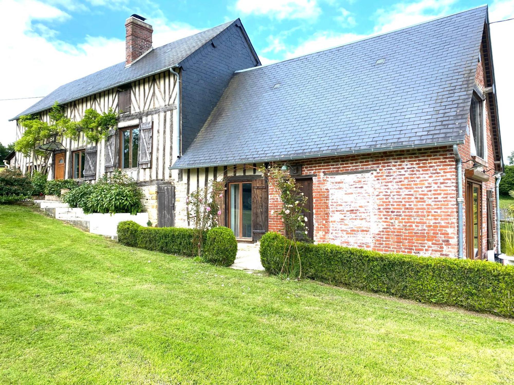 La Villa Bucaille A Camembert Avec Sa Vue Panoramique-10P Buitenkant foto