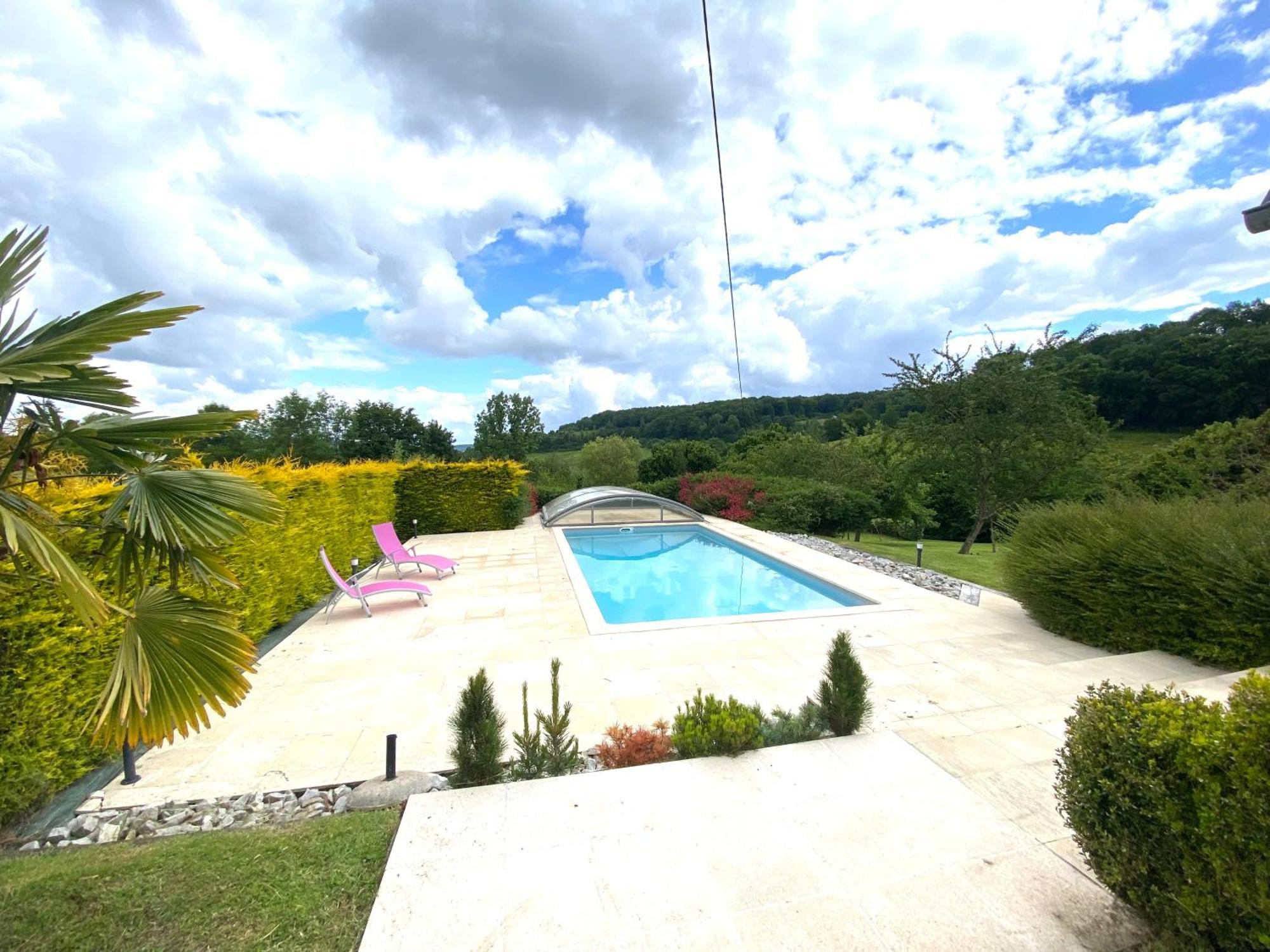 La Villa Bucaille A Camembert Avec Sa Vue Panoramique-10P Buitenkant foto