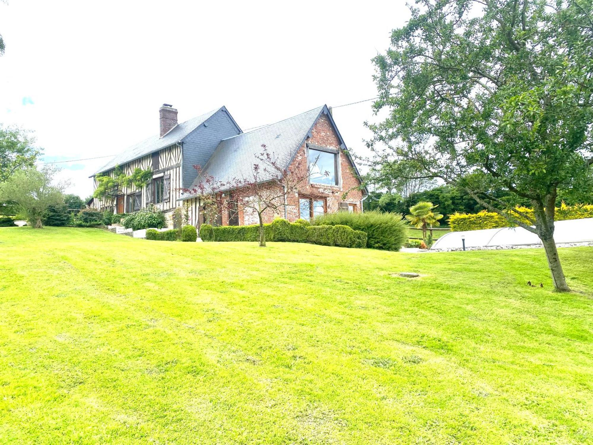 La Villa Bucaille A Camembert Avec Sa Vue Panoramique-10P Buitenkant foto